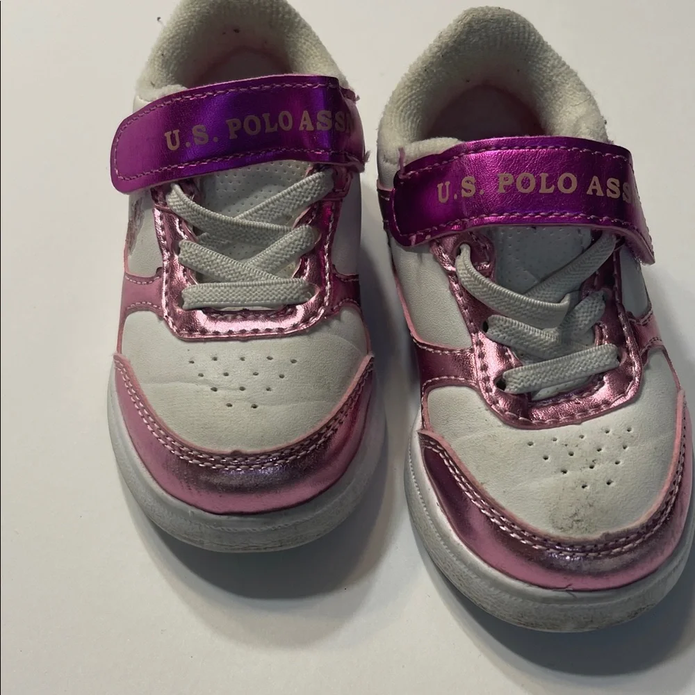 Pink and White Baby‎ Sneakers
